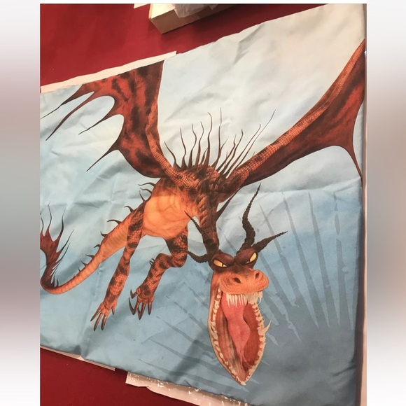 How To Train Your Dragon 1 PILLOW CASE Queen Size 30x20” Bed Throw Cushion Cover - Picture 6 of 10